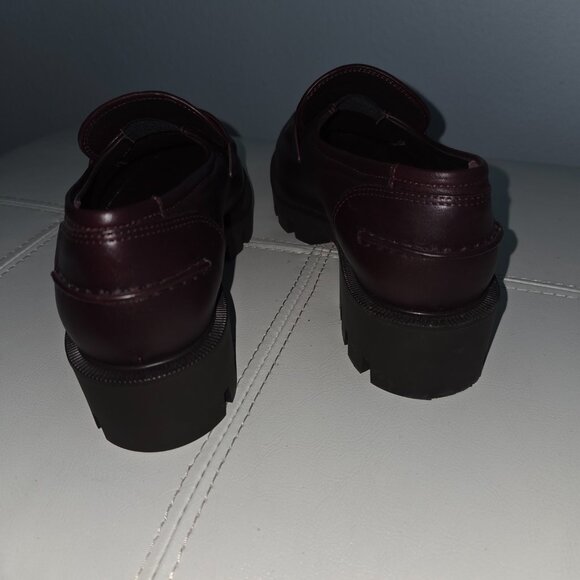 Christian Louboutin Moc Leather Women Merlot-Brown Loafers Size 36 - Picture 5 of 7